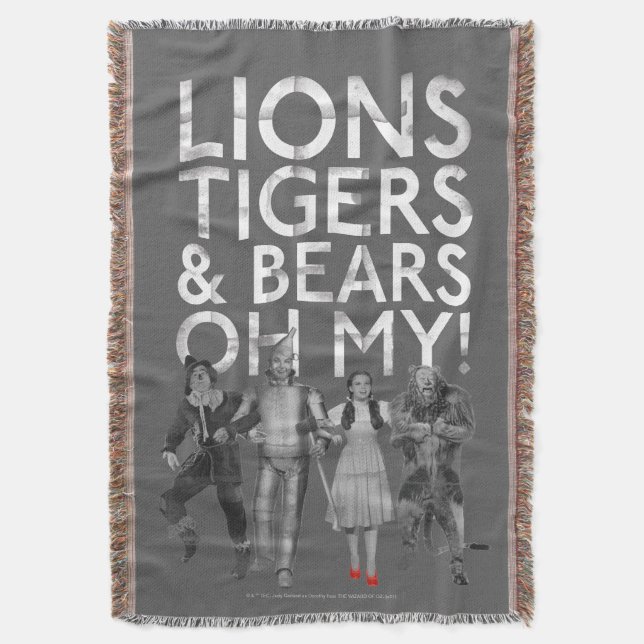 Couverture L'Assistant D'Oz™ | Lions Tigers & Ours Oh My! (devant Vertical)