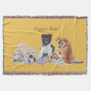 Couverture le nounours shar de pei d'akita de chiot mignon a