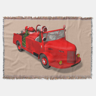 Couverture Le Père Noël Doux Dans Le Moteur De Feu