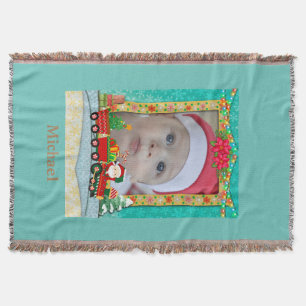 Couverture Le Père Noël en train de recevoir des cadeaux et u