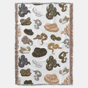 Couverture Le serpent de python de boule Morph le motif
