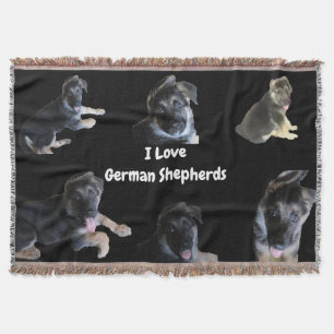 Couverture LE SHEPHERD ALLEMAND JETTE Blanche