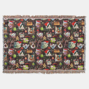 Couverture Les chats de Noël dans la galaxie de l'espace