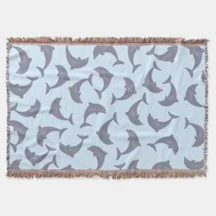 Couverture Les dauphins dans le Motif marin