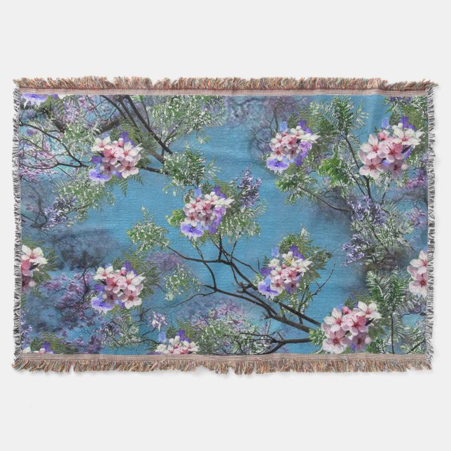 Couverture Les fleurs du printemps de Jacaranda répètent les  (Devant)
