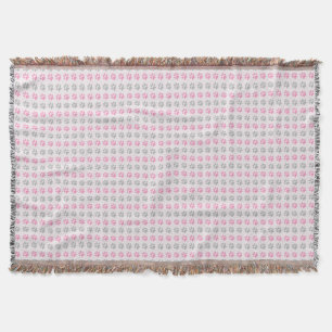 Couverture Les Pink and Grey Puppy paws