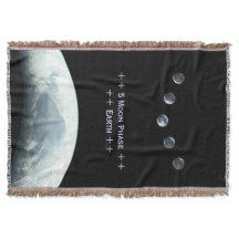 L'espace de phase de cinq lunes et la terre de