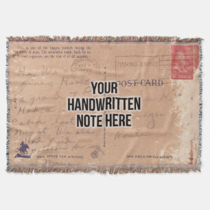 Couverture Lettre manuscrite personnalisée Sentiments