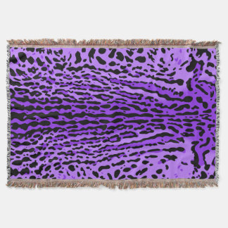 Couverture Lilas ocelot marques pression