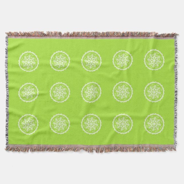 Couverture Lime Mandala (Devant)