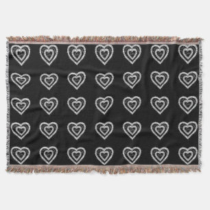 Couverture Live Laugh Love Diamond Hearts Lancer la couvertur