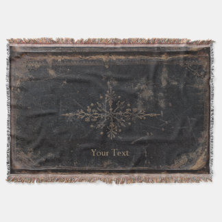 Couverture Livre en cuir antique avec la feuille d'or