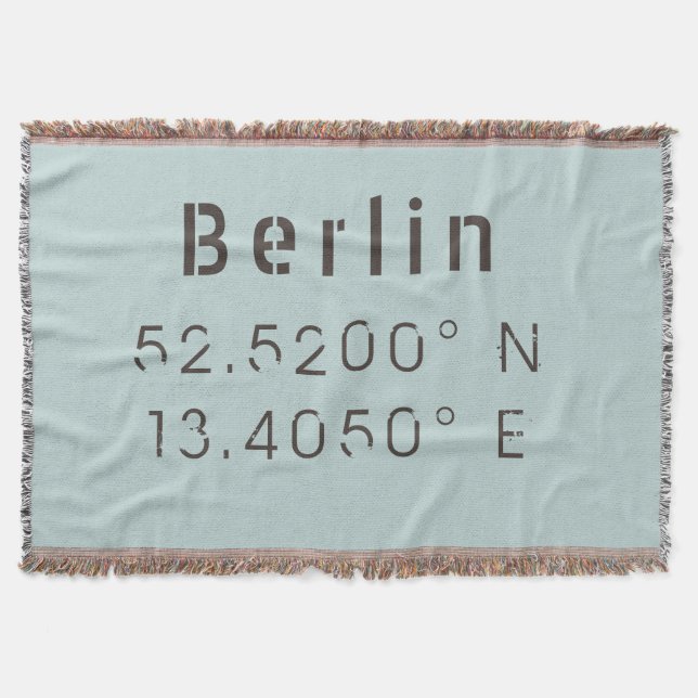 Couverture Longitude de la Latitude de Berlin (Devant)