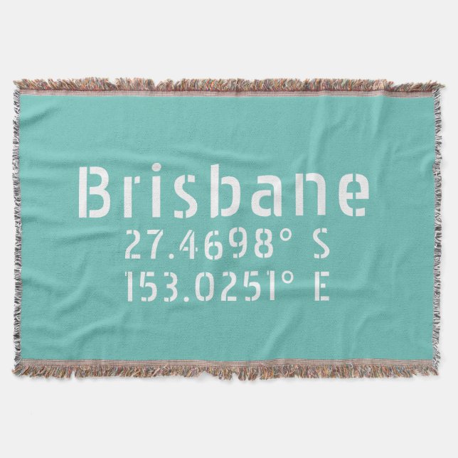Couverture Longitude de la latitude QLD de Brisbane (Devant)
