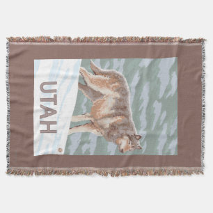 Couverture Loup gris StandingUtah