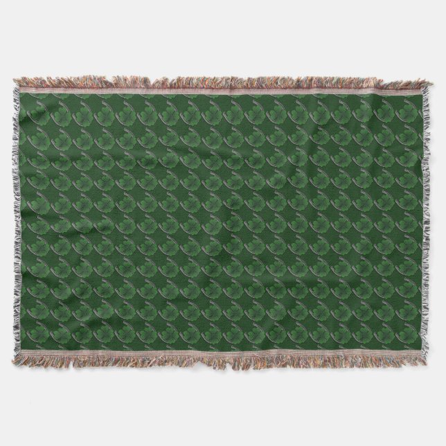 Couverture Lucky St Patrick's Lucky Throw Blanket (Devant)