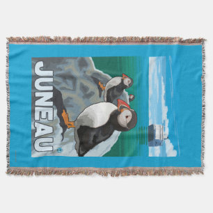 Couverture Macareux et bateau de croisière - Juneau, Alaska