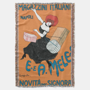 Couverture Magasins Italiens Art Nouveau vintage par Capiello
