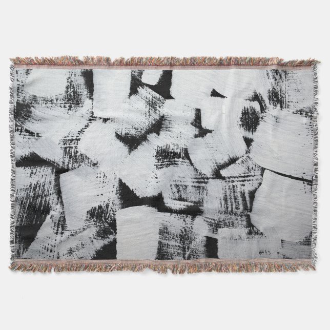 Couverture Magnolias de printemps, design élégant de tissu. (Devant)