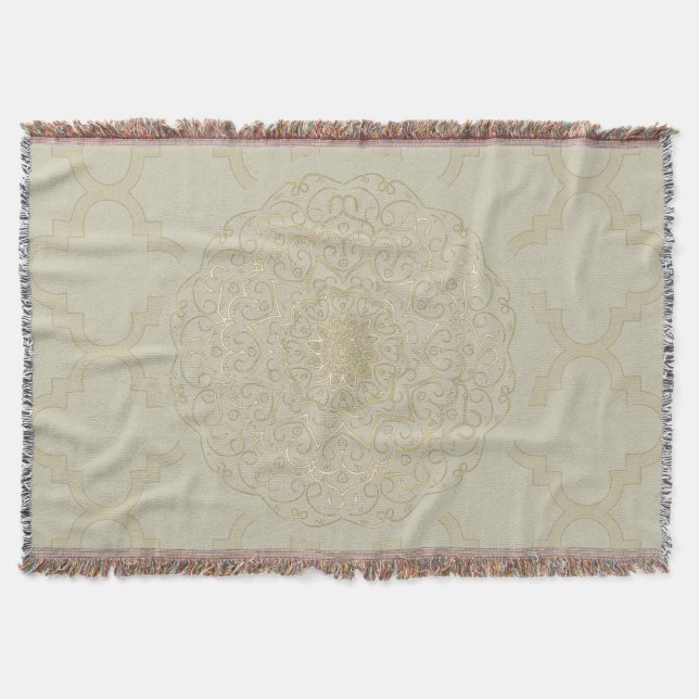 Couverture Mandala Oriental - Blanket (Devant)