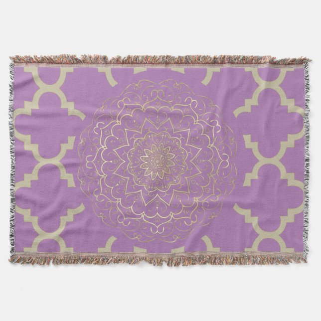 Couverture Mandala Oriental - Blanket (Devant)