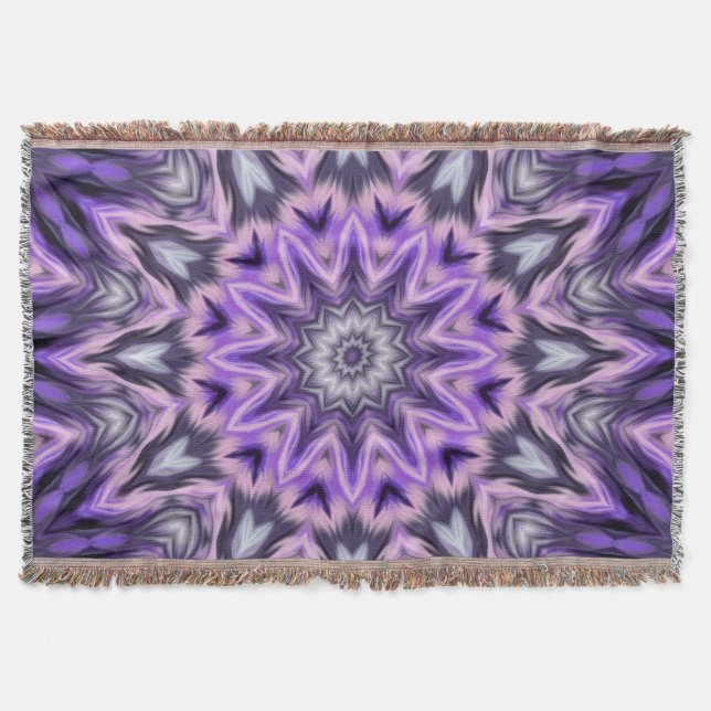Couverture Mandala violette Lilac (Devant)