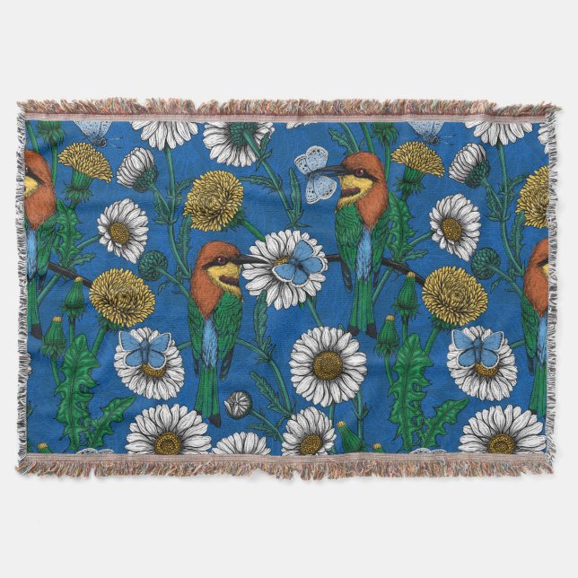 Couverture Mangeurs d'abeilles sur bleu (Devant)