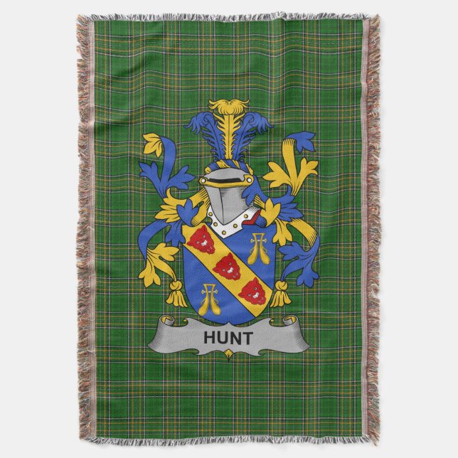 Couverture Manteau de chasse irlandais Armoiries familiales C (devant Vertical)
