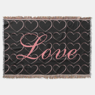 Couverture Mariage Amour Calligraphie Grise Cœur Tendance