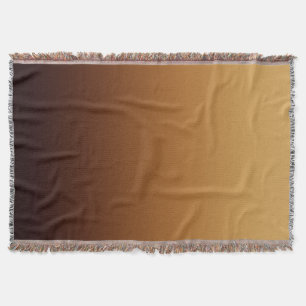 Couverture Marron Chocolat Doré Couleurs Chaudes