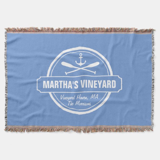 Couverture Martha’s Vineyard MA port d’ancrage nautique perso (Devant)