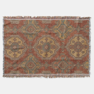 Couverture Médaillon Kilim Tribal