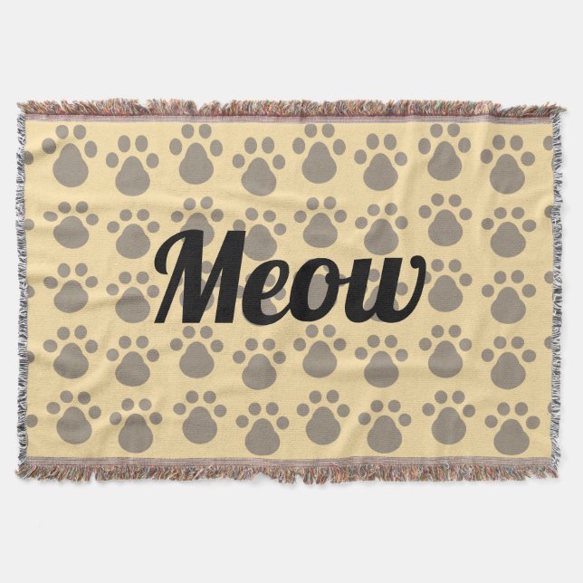 Couverture Meow, Paw Prints (Devant)