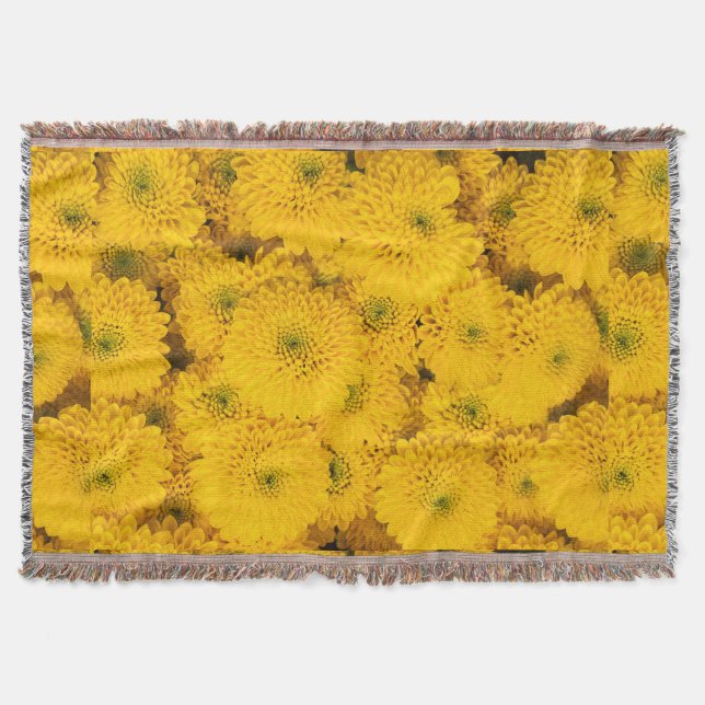 Couverture Mères de jardin jaune chrysanthèmes fleur (Devant)