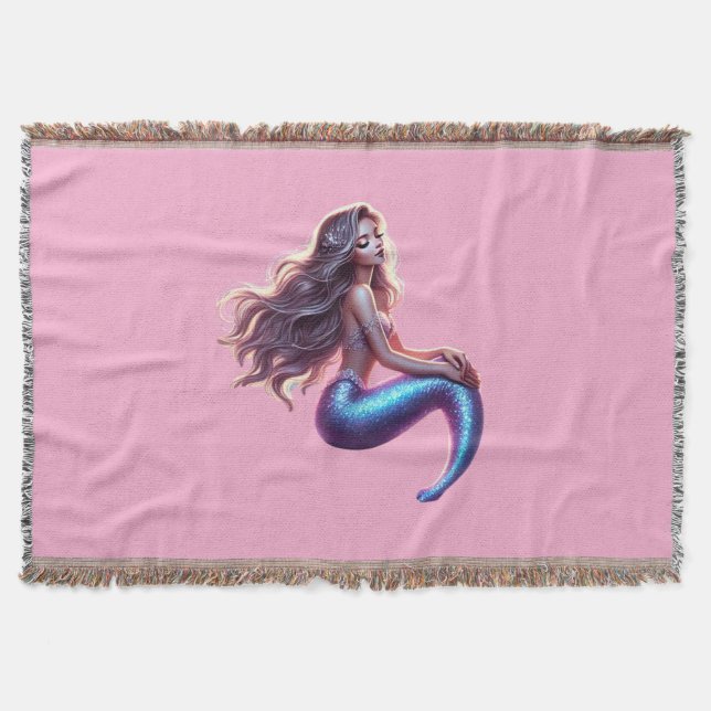 Couverture Mermaid throw blanket (Devant)