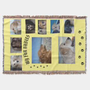 Couverture Mes bébés à fourrure