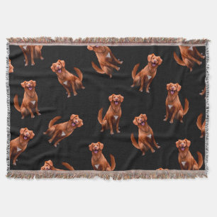 Couverture Mete Artsy Golden Retriever Chien Motif