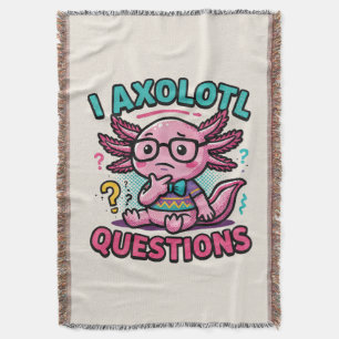 Couverture Mignon Axolotl Nerd I Axolotl Questions Marques de