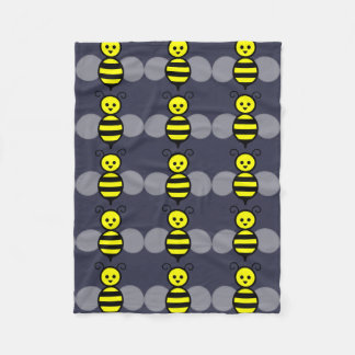 Couverture mignonne d'ouatine d'abeille