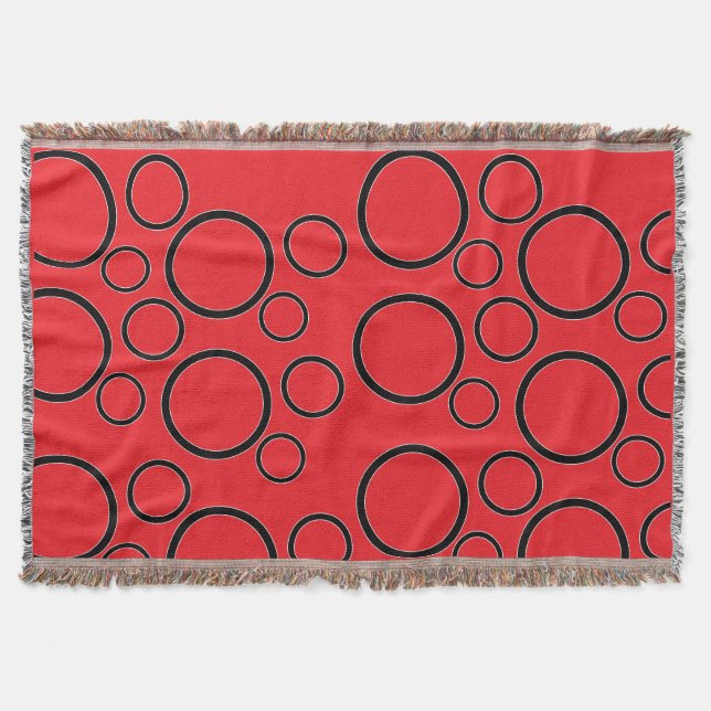 Couverture Minimalist Bubbles: Geometric Circle Pattern (Devant)