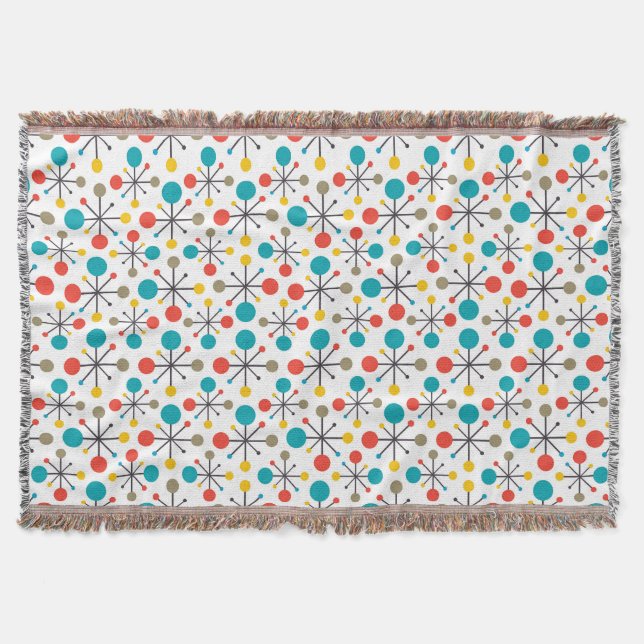 Couverture MiSiècle Moderne Vintage Art Abstrait (Devant)