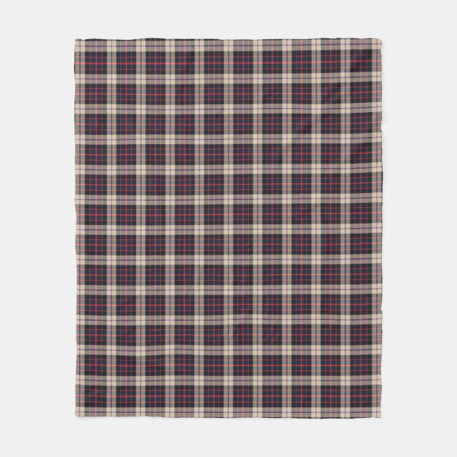 Couverture moderne d'ouatine de tartan de (Devant)