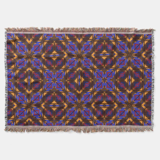 Couverture Moderne Native American 24 Throw Blanket (Devant)