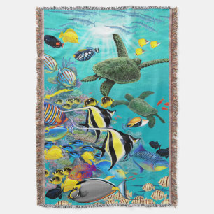 Couverture Molokini Cove Hawaiian Tropical Fish Sea Turtle