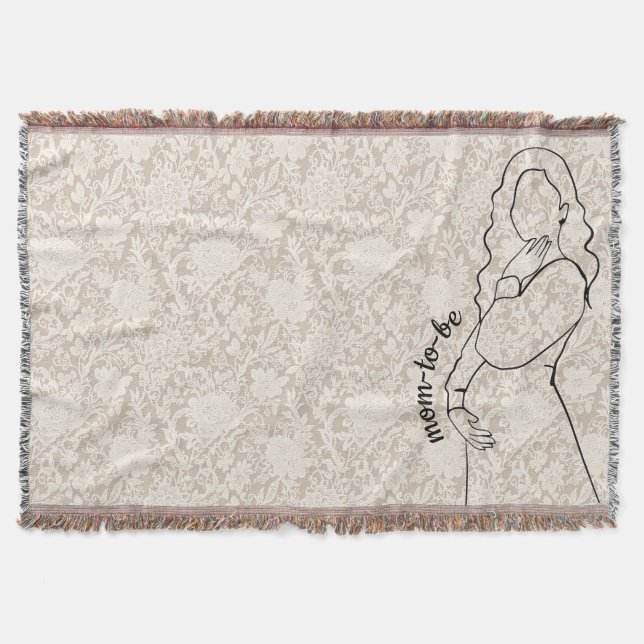 Couverture Mom-to-be Faux Lace (Devant)
