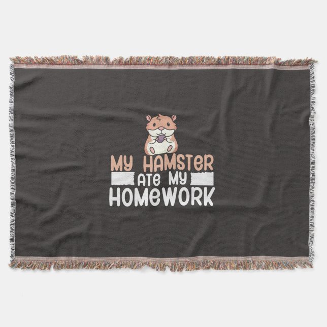 Couverture Mon Hamster A Mangé Ma Maison (Devant)