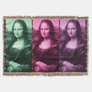 Couverture Mona Lisa Poster de animal rose rose violet