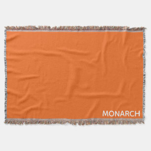 Couverture Monarch butterfly orange color name