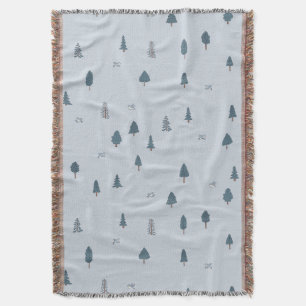 Couverture Montagne thème Cabine Décor Garçons Chambre Bleu N