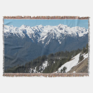 Couverture Montagnes olympiques couvertes de neige